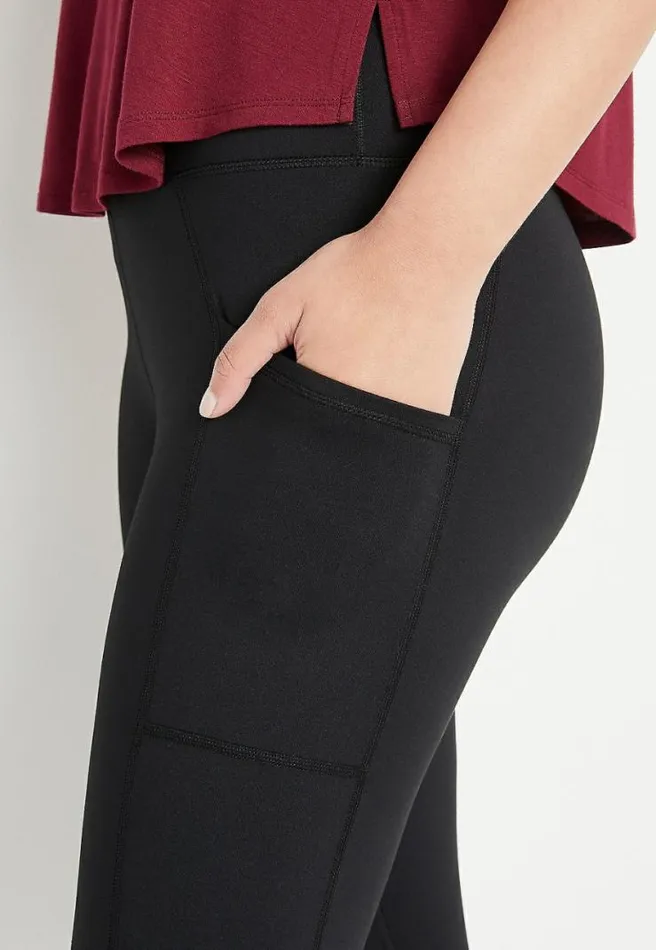 High Rise Side Pocket Luxe Legging Women Maurices Bottoms