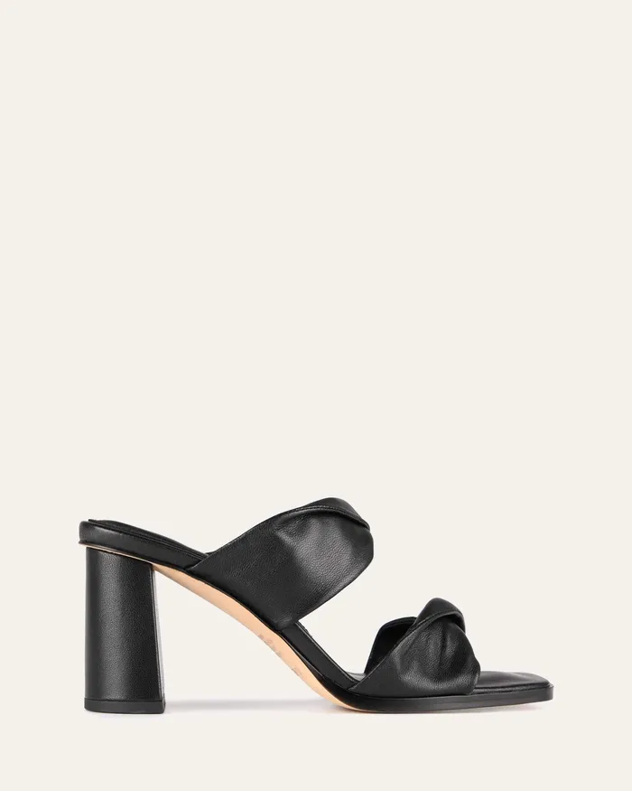 HIGH SANDALS Women Caylie high heel sandals black leather jomercer