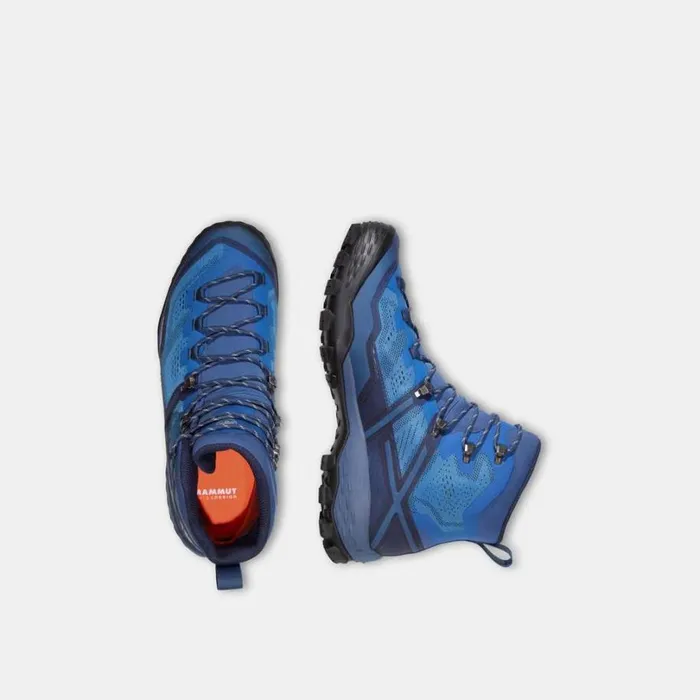 Hiking Shoes Men Mammut Ducan High GTX Sapphiredark Sapphire Hiking Shoes Men Mammut Ducan High GTX Sapphiredark Sapphire