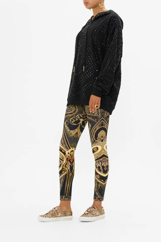 HOODY WITH POCKETS 8211 HOTFIX NOUVEAU NOIR Nouveau Noir Womens Camilla Knitwear