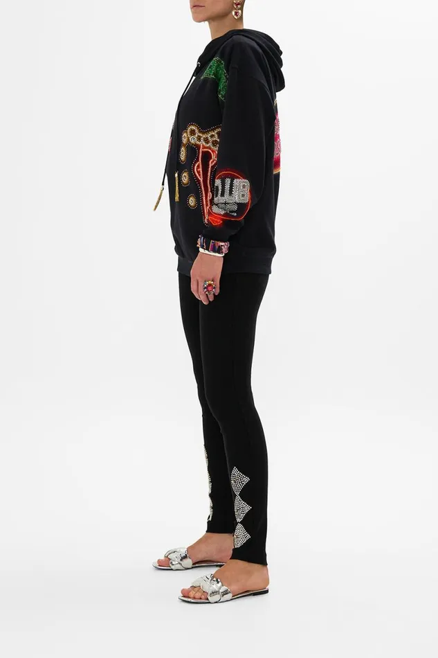HOODY WITH POCKETS ELECTRIC LOVELAND Electric Loveland Womens Camilla Knitwear