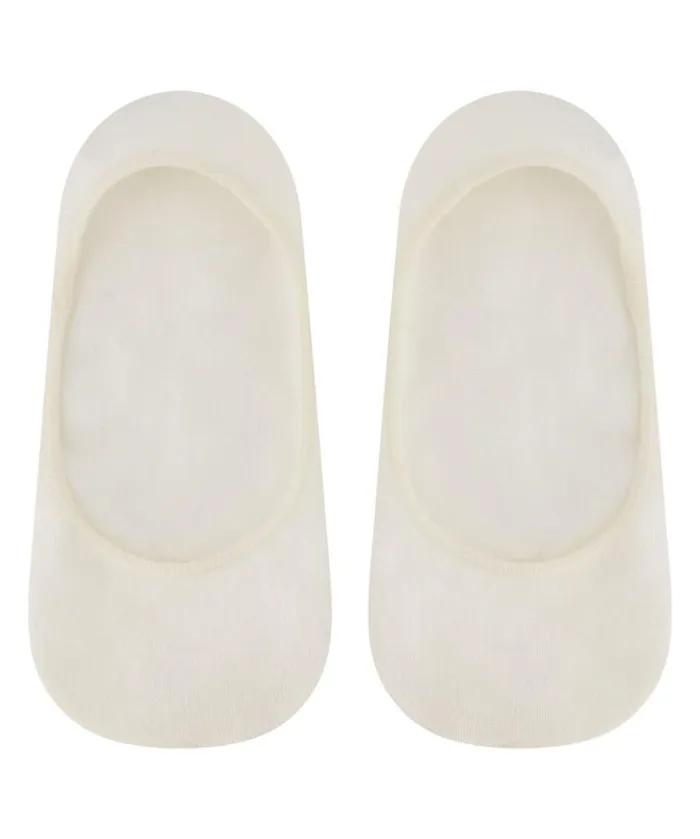 Hunkemller 2 Pairs Footsies 8211 White White 8211 Women Hunkemller 2 Pairs Footsies 8211 White White 8211 Women