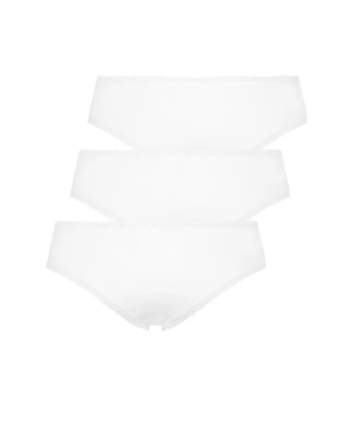 Hunkemller 3pack Georgia Cotton Brazilian Shorts 8211 White White 8211 Women Hunkemller 3pack Georgia Cotton Brazilian Shorts 8211 White White 8211 Women