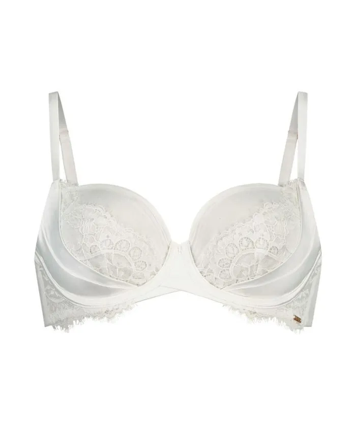 Hunkemller Akelei NonPadded Underwired Bra 8211 White 8211 Women Hunkemller Akelei NonPadded Underwired Bra 8211 White 8211 Women
