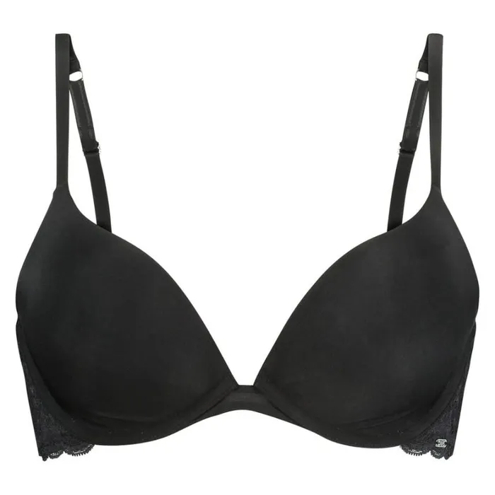 Hunkemller Angie Padded Underwired PushUp Bra 8211 Black Black 8211 Women Hunkemller Angie Padded Underwired PushUp Bra 8211 Black Black 8211 Women