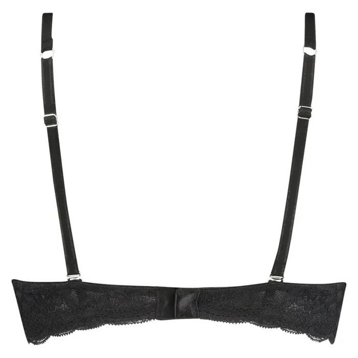 Hunkemller Angie Padded Underwired PushUp Bra 8211 Black Black 8211 Women Hunkemller Angie Padded Underwired PushUp Bra 8211 Black Black 8211 Women