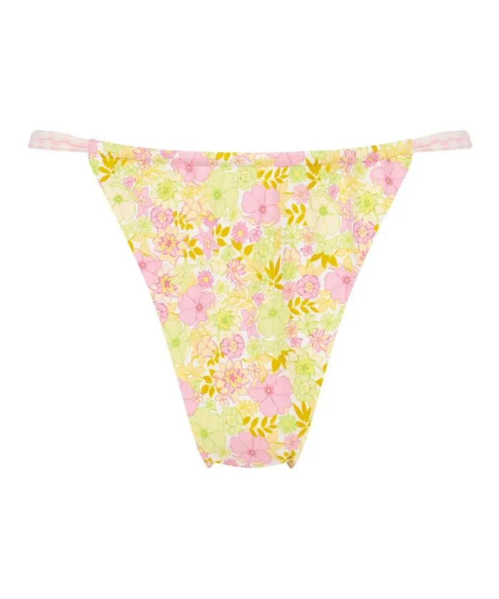 Hunkemller Capri Highcut Bikini Bottoms 8211 White White 8211 Women