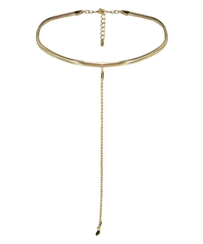 Hunkemller Chain Choker 8211 Yellow Yellow 8211 Women Hunkemller Chain Choker 8211 Yellow Yellow 8211 Women