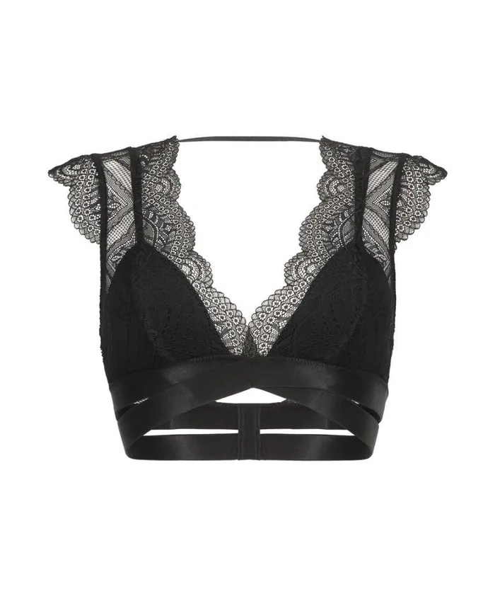 Hunkemller Cheyenna Bralette 8211 Black Black 8211 Women Hunkemller Cheyenna Bralette 8211 Black Black 8211 Women