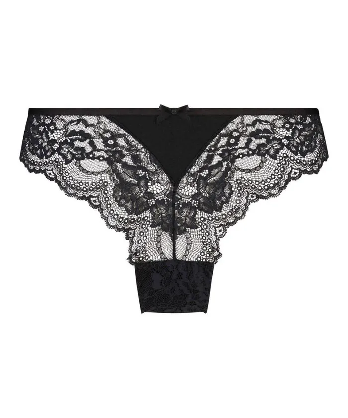 Hunkemller Dora High Leg Brazilian 8211 Black 8211 Women Hunkemller Dora High Leg Brazilian 8211 Black 8211 Women