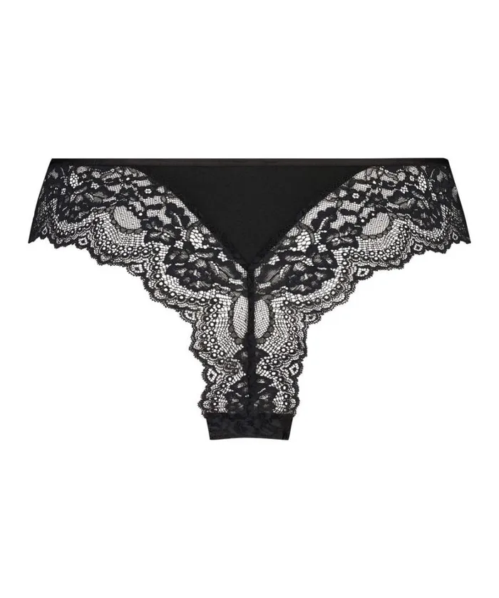 Hunkemller Dora High Leg Brazilian 8211 Black 8211 Women Hunkemller Dora High Leg Brazilian 8211 Black 8211 Women