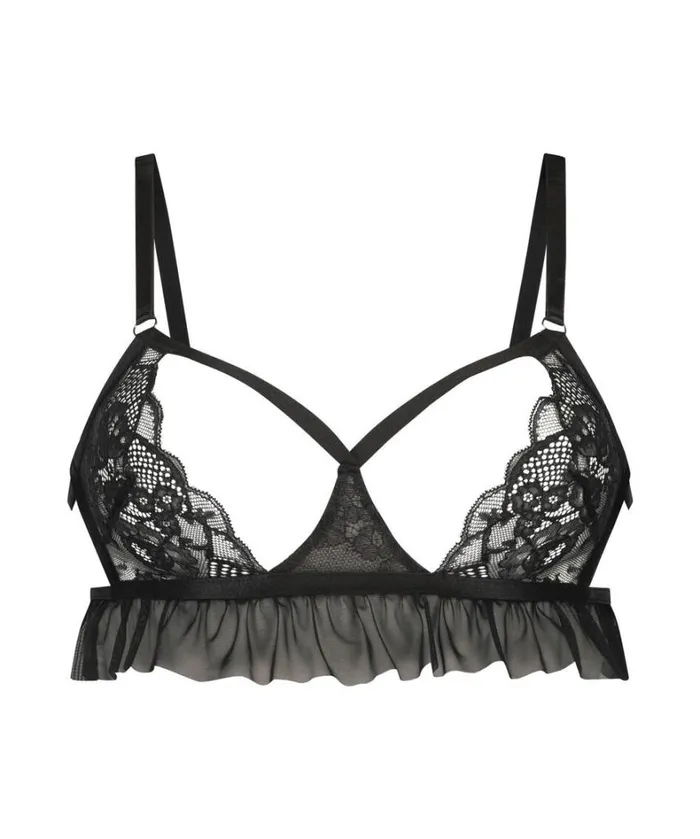 Hunkemller Ellen Maid Bralette 8211 Black Black 8211 Women Hunkemller Ellen Maid Bralette 8211 Black Black 8211 Women
