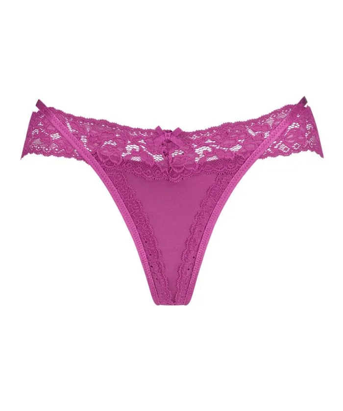 Hunkemller Elliena Extra Low V Thong 8211 Pink Pink 8211 Women Hunkemller Elliena Extra Low V Thong 8211 Pink Pink 8211 Women