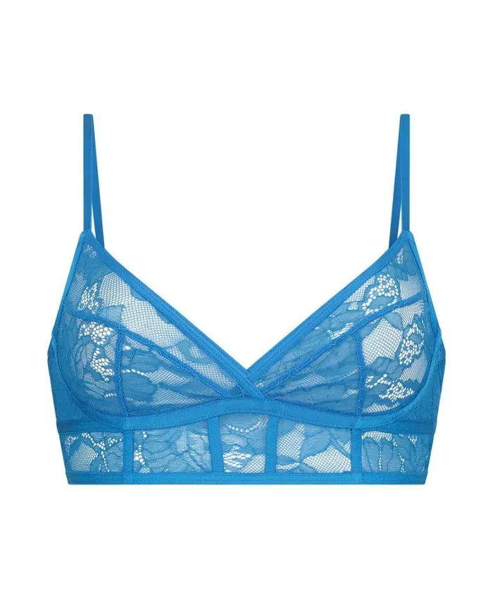 Hunkemller Fire Bralette 8211 Blue Blue 8211 Women Hunkemller Fire Bralette 8211 Blue Blue 8211 Women