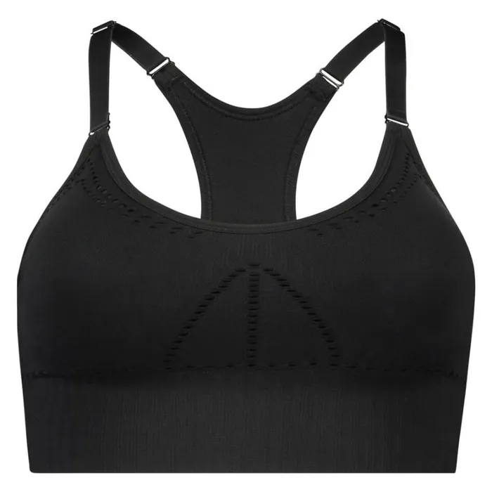 Hunkemller HKMX Sports Bra The Comfort Level 1 8211 Black Black 8211 Women Hunkemller HKMX Sports Bra The Comfort Level 1 8211 Black Black 8211 Women