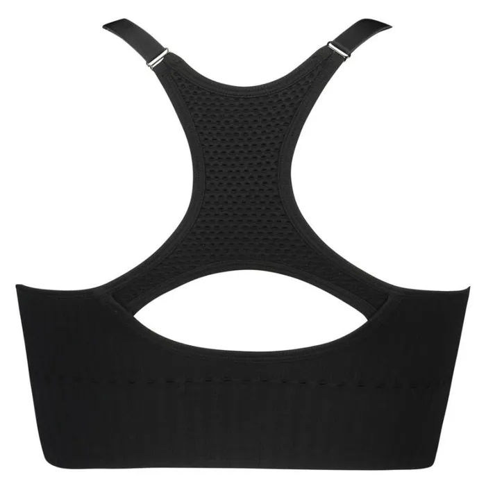 Hunkemller HKMX Sports Bra The Comfort Level 1 8211 Black Black 8211 Women Hunkemller HKMX Sports Bra The Comfort Level 1 8211 Black Black 8211 Women