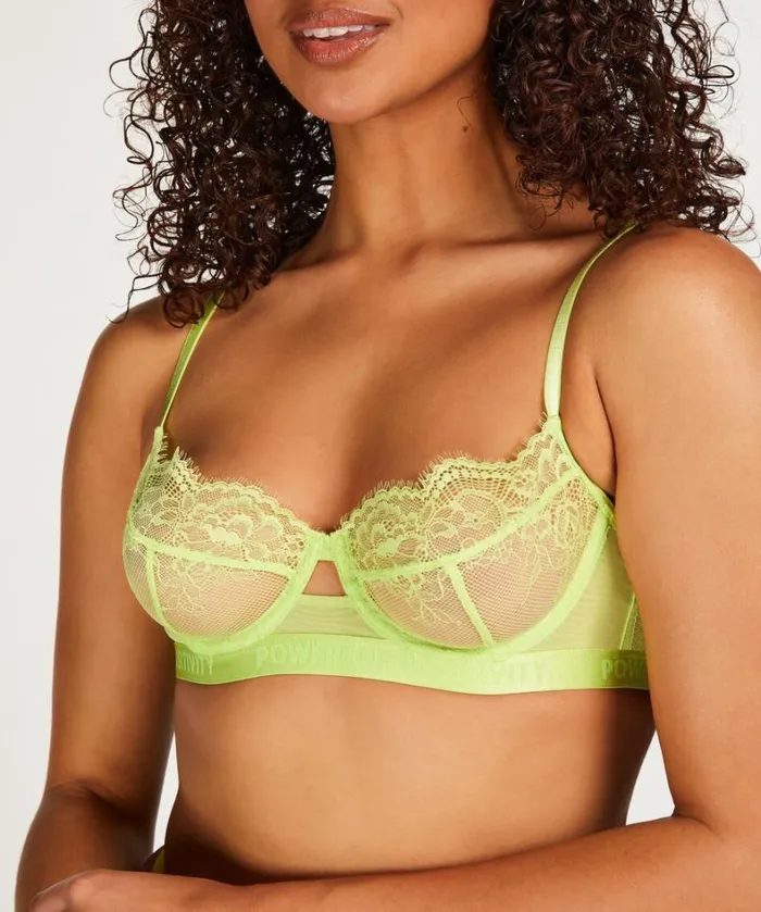 Hunkemller Honey NonPadded Underwired Bra 8211 Green Green 8211 Women Hunkemller Honey NonPadded Underwired Bra 8211 Green Green 8211 Women