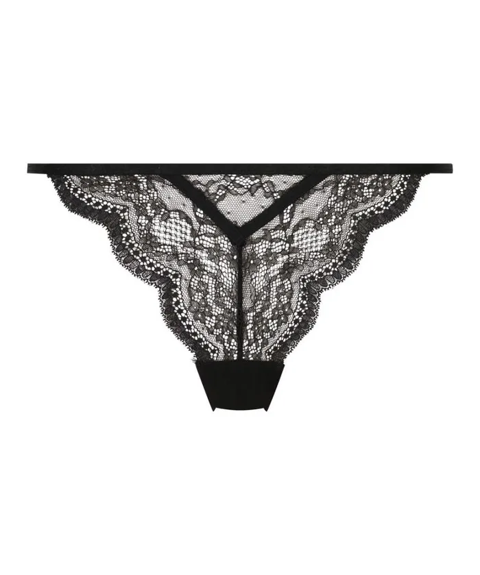 Hunkemller Isabelle Thong 8211 Black Black 8211 Women Hunkemller Isabelle Thong 8211 Black Black 8211 Women