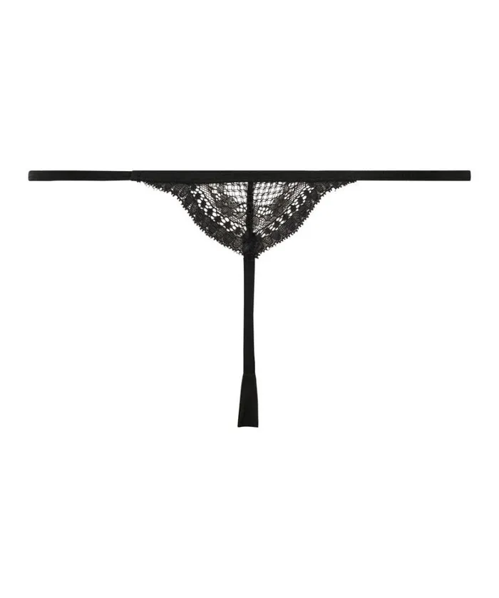 Hunkemller Isabelle Thong 8211 Black Black 8211 Women Hunkemller Isabelle Thong 8211 Black Black 8211 Women