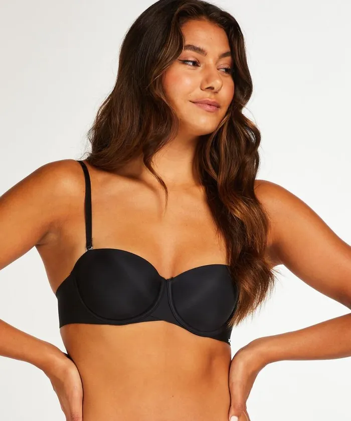 Hunkemller Jane Padded Strapless Underwired Bra 8211 Black Black 8211 Women