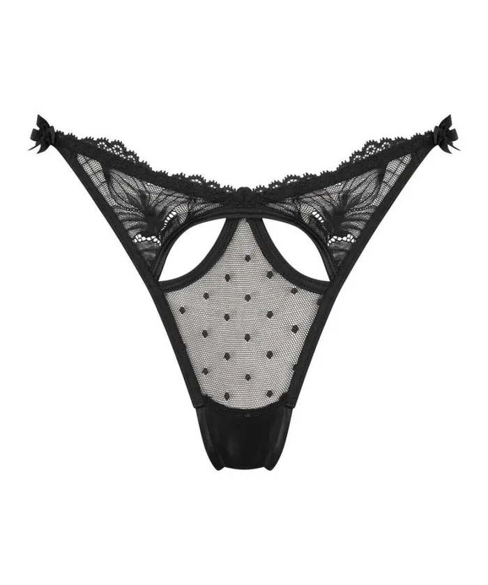 Hunkemller Lulu Thong 8211 Black Black 8211 Women Hunkemller Lulu Thong 8211 Black Black 8211 Women
