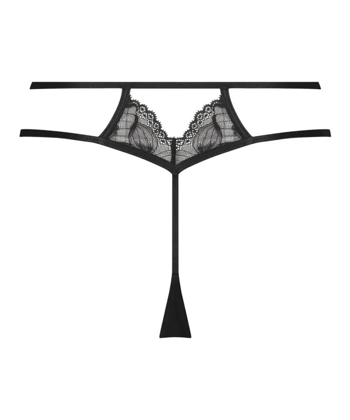 Hunkemller Lulu Thong 8211 Black Black 8211 Women Hunkemller Lulu Thong 8211 Black Black 8211 Women