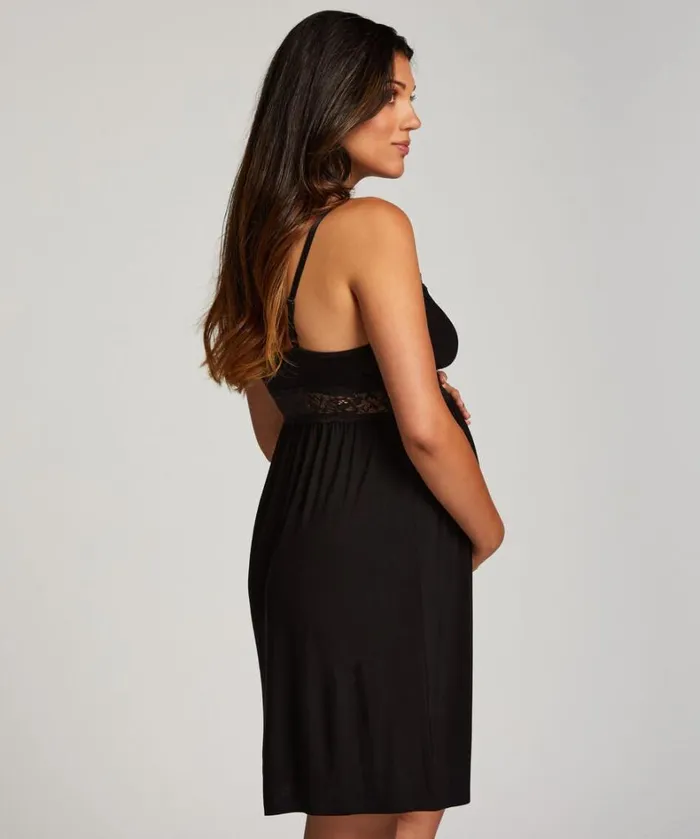 Hunkemller Maternity Lace Slip Dress 8211 Black Black 8211 Women Hunkemller Maternity Lace Slip Dress 8211 Black Black 8211 Women
