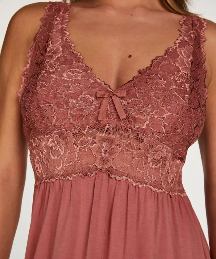 Hunkemller Nora Lace Slip Dress 8211 Pink Pink 8211 Women Hunkemller Nora Lace Slip Dress 8211 Pink Pink 8211 Women