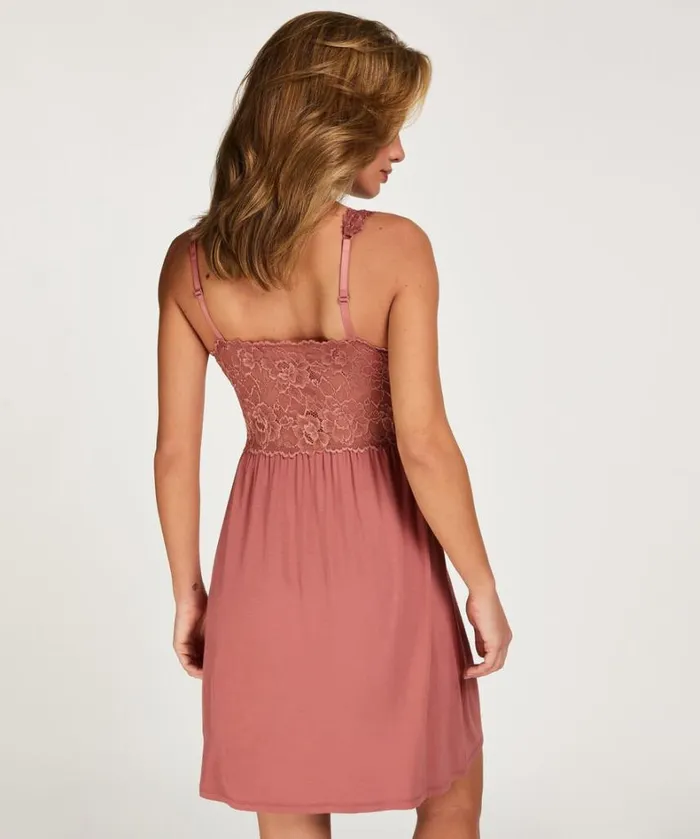 Hunkemller Nora Lace Slip Dress 8211 Pink Pink 8211 Women Hunkemller Nora Lace Slip Dress 8211 Pink Pink 8211 Women