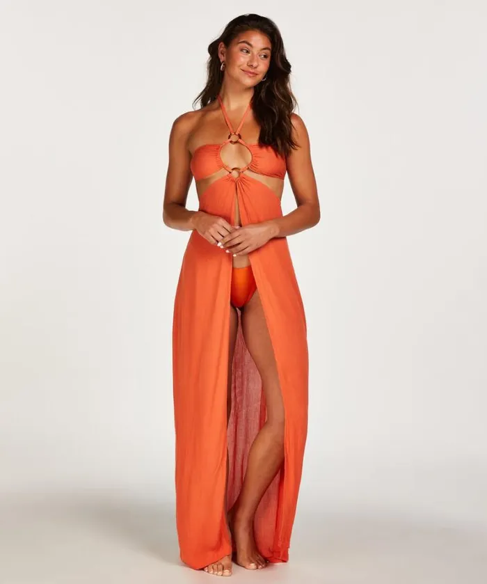 Hunkemller Open Kaftan 8211 Orange 8211 Women