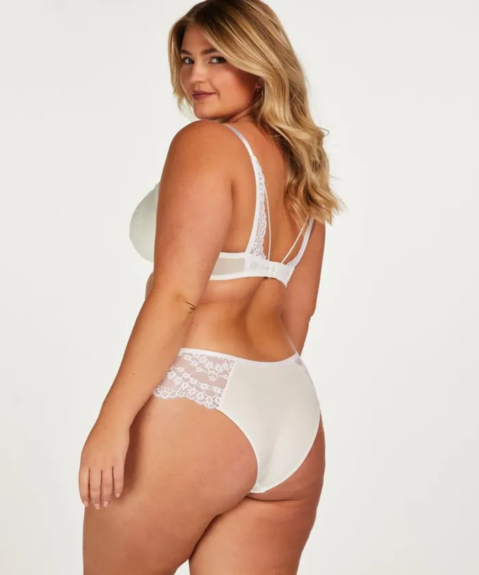 Hunkemller Padded Underwired Bra Daisy 8211 White White 8211 Women Hunkemller Padded Underwired Bra Daisy 8211 White White 8211 Women