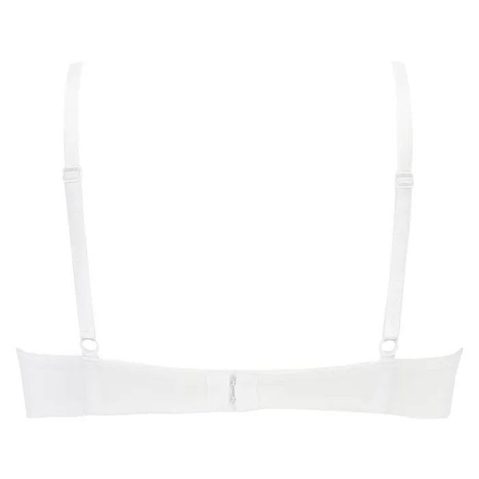 Hunkemller Plunge Padded Underwired Bra 8211 White White 8211 Women Hunkemller Plunge Padded Underwired Bra 8211 White White 8211 Women