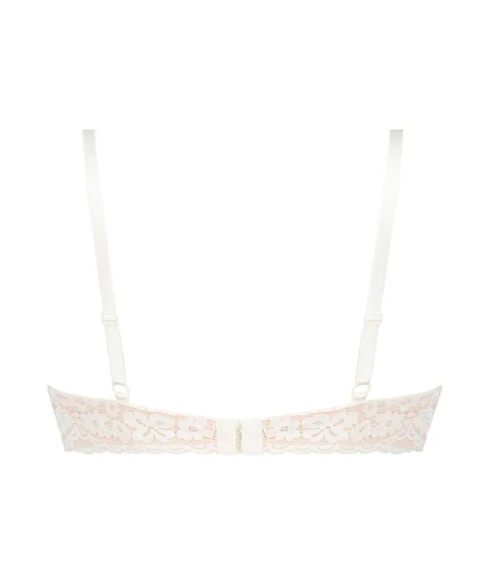 Hunkemller Rose NonPadded Underwired Bra 8211 White White 8211 Women Hunkemller Rose NonPadded Underwired Bra 8211 White White 8211 Women