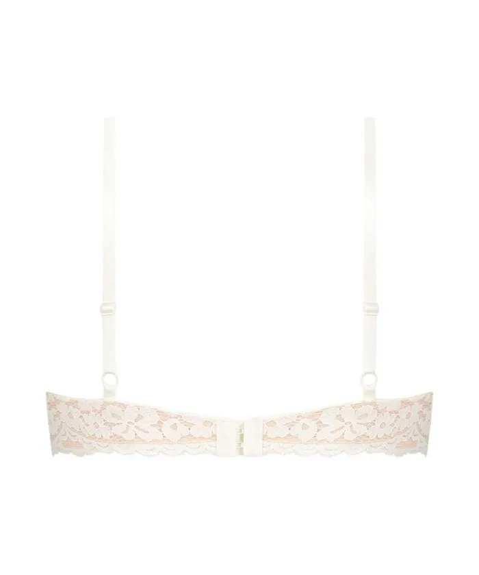Hunkemller Rose Padded Underwired Bra 8211 White White 8211 Women Hunkemller Rose Padded Underwired Bra 8211 White White 8211 Women