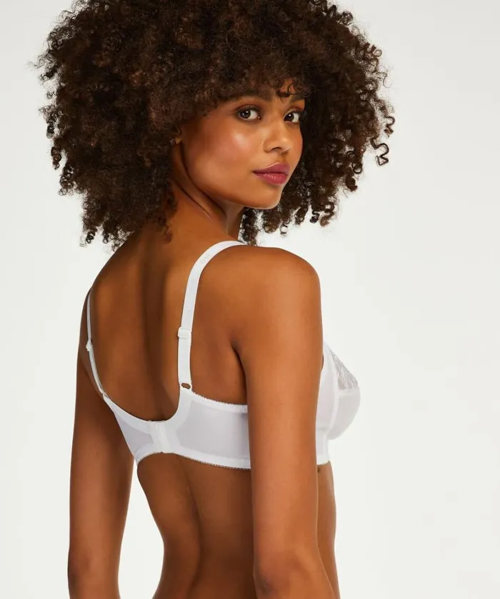 Hunkemller Sara Nonpadded Nonunderwired Bra 8211 White White 8211 Women Hunkemller Sara Nonpadded Nonunderwired Bra 8211 White White 8211 Women