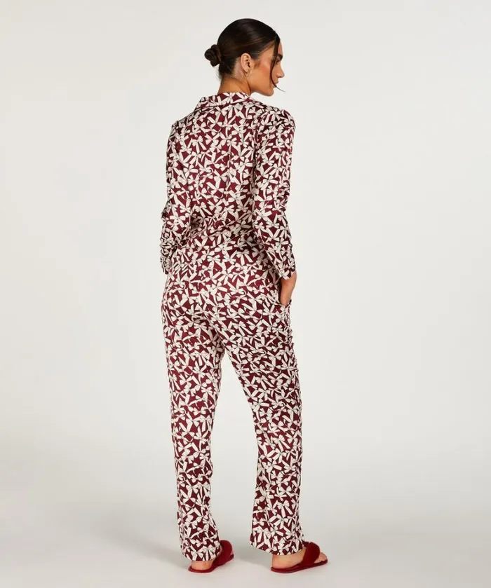 Hunkemller Satin LongSleeved Jacket 8211 Red Red 8211 Women Hunkemller Satin LongSleeved Jacket 8211 Red Red 8211 Women