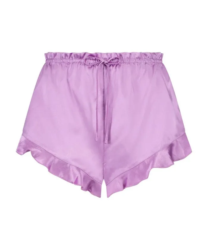 Hunkemller Satin Shorts 8211 Purple Purple 8211 Women Hunkemller Satin Shorts 8211 Purple Purple 8211 Women