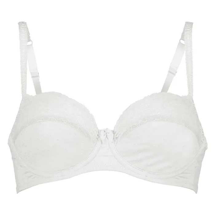 Hunkemller Sophie NonPadded Underwired Bra 8211 White White 8211 Women Hunkemller Sophie NonPadded Underwired Bra 8211 White White 8211 Women