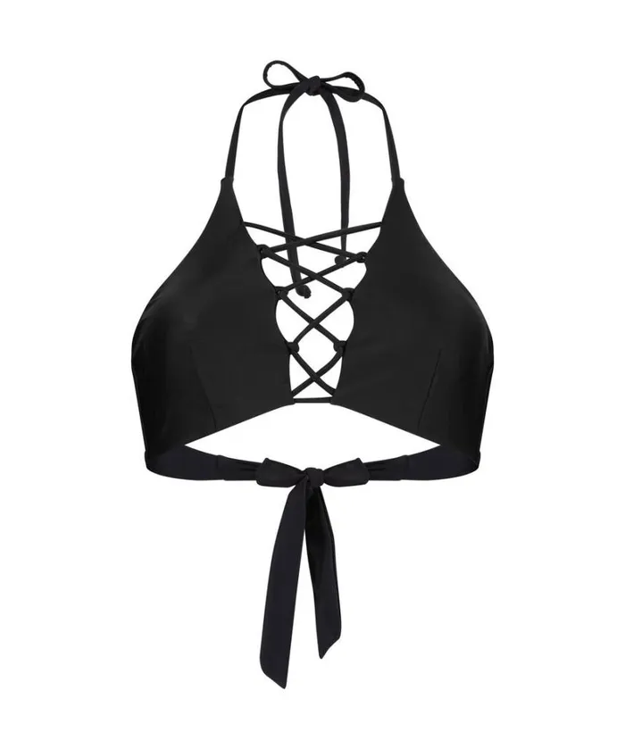Hunkemller Spicey Crop Top 8211 Black Black 8211 Women Hunkemller Spicey Crop Top 8211 Black Black 8211 Women