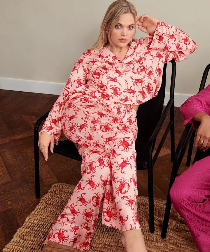 Hunkemller Springbreakers Woven Pyjama Bottoms 8211 Pink Pink 8211 Women