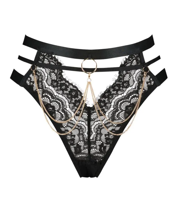 Hunkemller Talluhla Open Crotch Brazilian Knickers 8211 Black 8211 Women Hunkemller Talluhla Open Crotch Brazilian Knickers 8211 Black 8211 Women