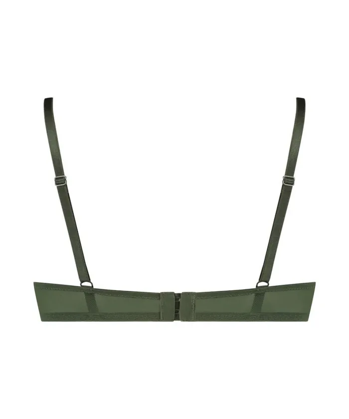 Hunkemller Teddy Padded Underwired Bra 8211 Green Green 8211 Women Hunkemller Teddy Padded Underwired Bra 8211 Green Green 8211 Women