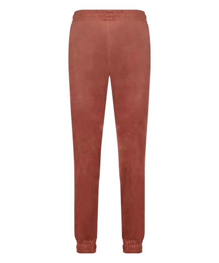 Hunkemller Velour Jogging Pants Pintucked 8211 Brown Brown 8211 Women Hunkemller Velour Jogging Pants Pintucked 8211 Brown Brown 8211 Women