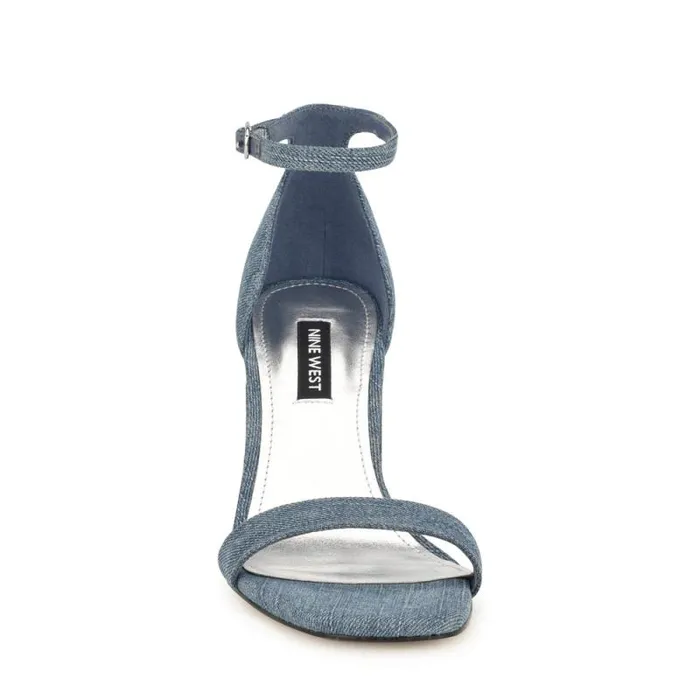 Ilea Ankle Strap Sandals Denim Women Nine West Sandals Ilea Ankle Strap Sandals Denim Women Nine West Sandals