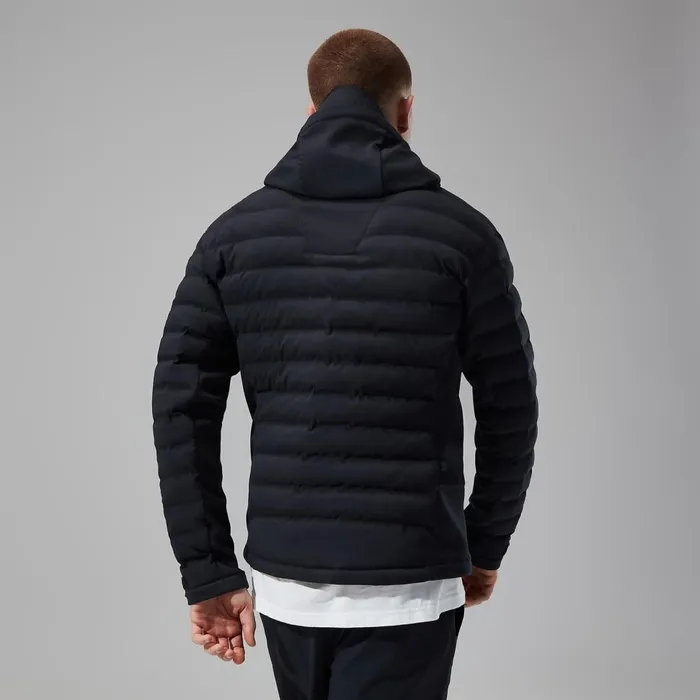 Insulated Men Berghaus Theran Hybrid Hooded Jacket 8211 Black