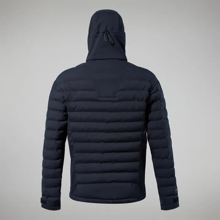 Insulated Men Berghaus Theran Hybrid Hooded Jacket 8211 Black