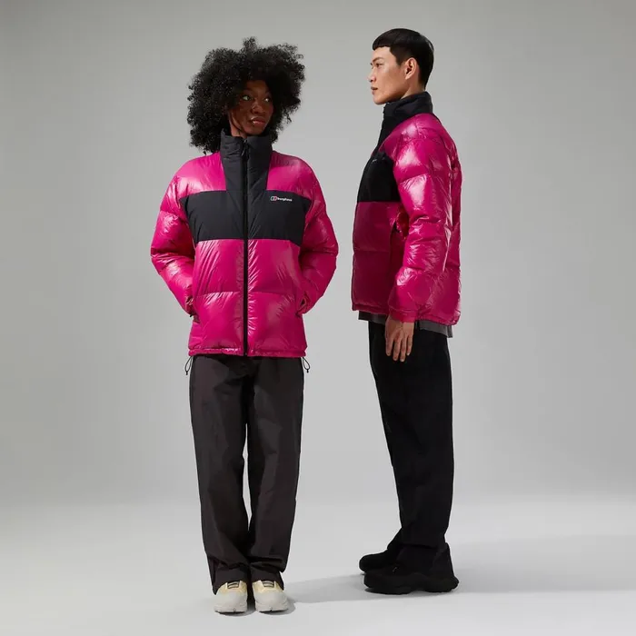 Insulated Women Berghaus Arkos Reflect Down Insulated Jacket 8211 PinkBlack