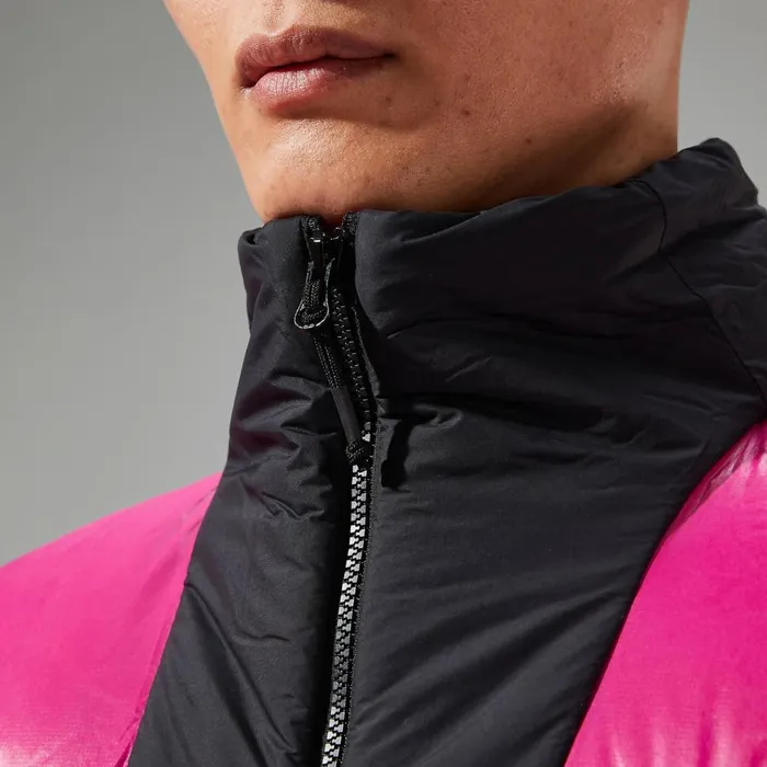 Insulated Women Berghaus Arkos Reflect Down Insulated Jacket 8211 PinkBlack