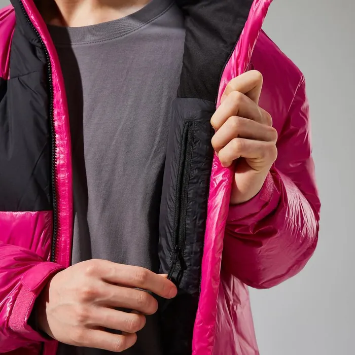 Insulated Women Berghaus Arkos Reflect Down Insulated Jacket 8211 PinkBlack
