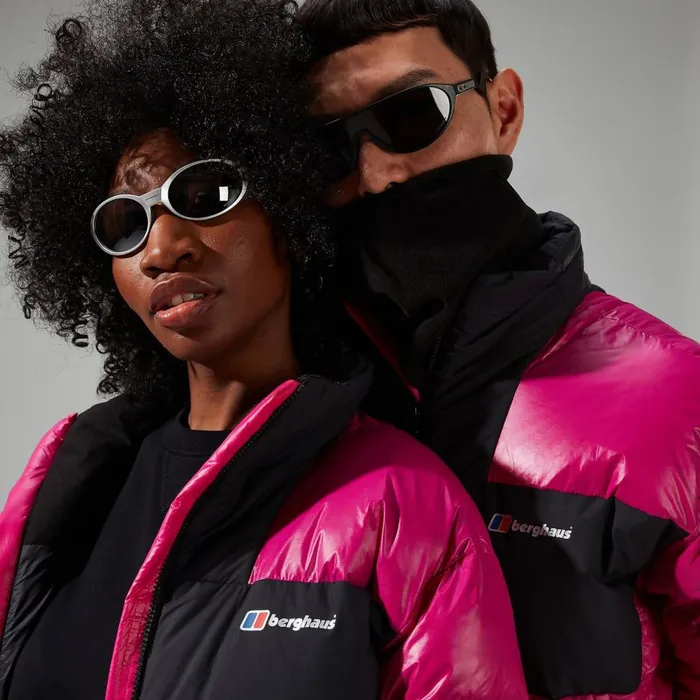 Insulated Women Berghaus Arkos Reflect Down Insulated Jacket 8211 PinkBlack